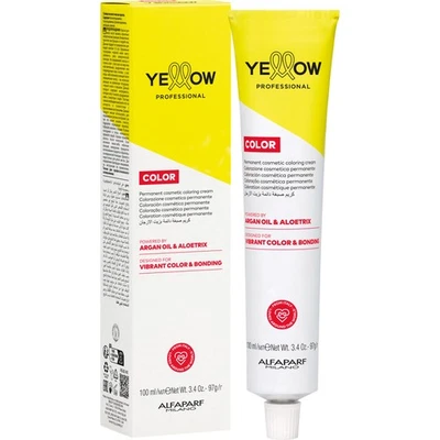 Yellow Professional Color Permanent Haarfarbe hellbraun super intensiv rot 5.66s - Bild 1 von 3