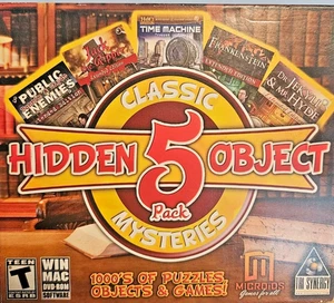 Hidden Object 5 Pack: Classic Mysteries (Windows/Mac, 2012) - Picture 1 of 3