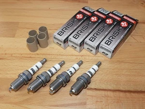 4x BRISK P2 Super Iridium Spark Plugs fit: Renault Clio - 2.0 - 2000 to 2005 - Picture 1 of 6