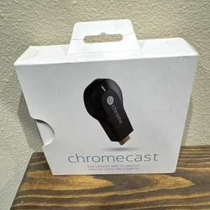 Google Chromecast (1st Generation) Streaming Media Player - H2G2-42 (Black) - Picture 1 of 3