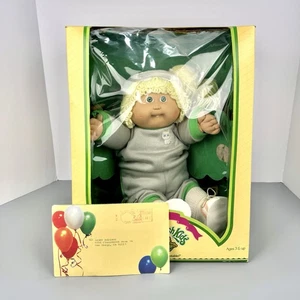 Vintage 1985 Coleco Cabbage Patch Kinder Puppe mit Originalkarton und Umschlag - Bild 1 von 13