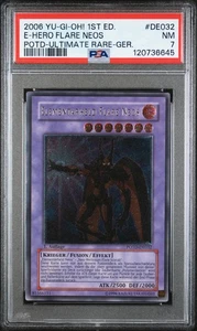 YU-GI-OH-Elementarheld Flare Neos POTD-DE032 Ultimate Rare 1st - Bild 1 von 2