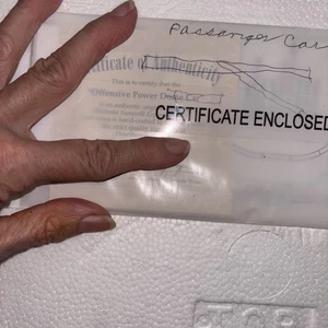 Hawthorne Village HO Scale Oklahoma  "Offensive Power” Dome Car & Switch Track - Picture 1 of 3