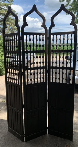 Antique Wooden Divider Cover