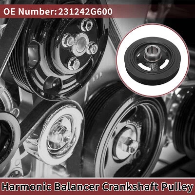 Harmonic Balancer Crankshaft Pulley for Hyundai Tucson No.231242G600 6 Groove Foto 1 de 4