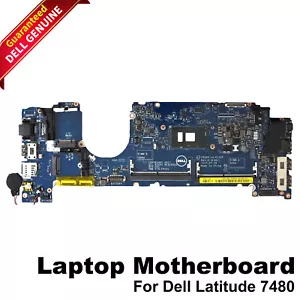 Dell Latitude 7480 E7480 scheda madre I7-6600U 2,60 GHz CPU DDR4 LA-E131P 4GKN - Foto 1 di 9
