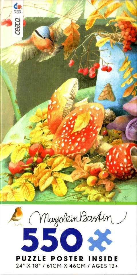 Fall's Bounty 550 Piece Puzzle - Marjolien Bastin - Image 1 of 1