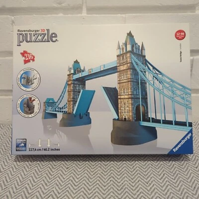 Ravensburger 3D Tower Bridge London Puzzle 216 Pcs 46.2" 2012  - Image 1 of 4