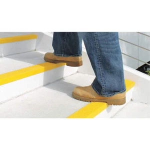 RUST-OLEUM 271820 Stair Nosing,Ylw,48inW,Plstic/Fiberglass 29XM08 - Picture 1 of 2