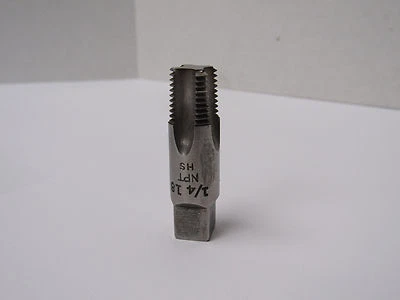 TRW 1/4" 18 NPT HS 4 FLUTE PIPE TAP - Image 1 of 4