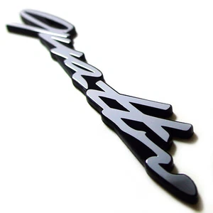 DTK Car Name Metal Sticker Chrome Emblem 70138 Decals Badge 2p for Audi Quattro - Picture 1 of 7