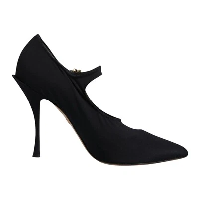 Zapatos de salón Dolce & Gabbana negros Mary Jane de cristal elástico EU38 / US7.5 970usd Foto 1 de 4