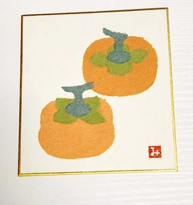Japanese Shikishi Art 6x6 inch vintage art - Picture 1 of 4