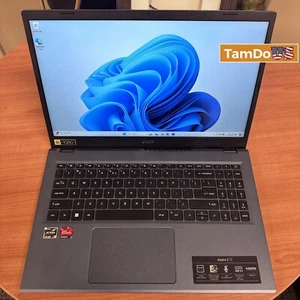 Acer Aspire 3 Laptop, 15.6-inch, Ryzen 5 7520U, 8GB, 512GB SSD - Picture 1 of 13