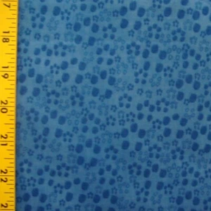 BTY Paddington Bear Travelling Blue Cotton Fabric By The Yard - Picture 1 of 1