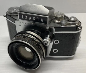 Exakta VX IIa 35mm SLR Camera with Pancolar 50mm f/2 Lens - Untested - Picture 1 of 10