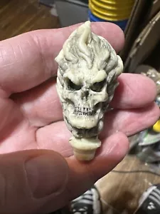 Mego FTC Zica Marvel Retro Custom Jhonny Blaze Ghost Rider Kopf 8" Größe 1/9 - Bild 1 von 10