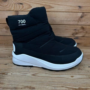 The North Face Boots Womens UK 7 Nuptse 2 Black Winter Snow Goose Down 700 TNF - Picture 1 of 15