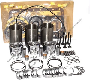 Overhaul Rebuild Kit for Yanmar Engine3TNC78 3TNC78E Doosan Daewoo DH30 Takeuchi - Picture 1 of 1