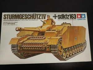 TAMIYA GERMAN STURMGESCHUTZ IV MODEL KIT TANK 1/35 NO 87 - Picture 1 of 3