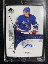 2019-20 SP Authentic 2009-10 Retro Future Watch /399 Adam Fox Rookie Auto RC