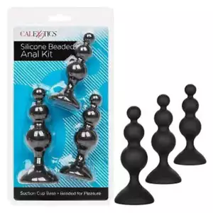 Silicone Beaded Anal Kit - Picture 1 of 1