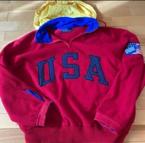 Polo Ralph Lauren 1993 Original Snow Beach Jacket Vintage M Size - Picture 1 of 7