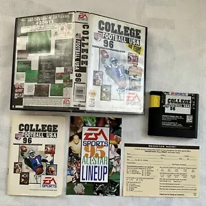 College Football USA 96 (Sega Genesis, 1995) - (CIB) - Picture 1 of 15