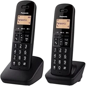 Panasonic KX-TGB612FRB Schnurloses Telefon Duo – Schwarz - Photo 1/1