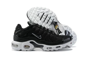 ENVÍO GRATUITO Nike Air Max Plus TN 'Negro Blanco' Hombres Zapatos Nuevos - Imagen 1 de 6