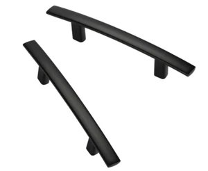 Black Cabinet Handles Cabinet Pulls 3" Hole Centers 5.25 in Long - 20 Pack - Picture 1 of 11