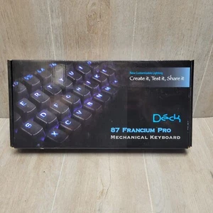 Teclado para juegos Deck 87 Francium Pro N Key Rollover iluminación mecánica USB - Imagen 1 de 17