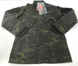 SMALL REG TRUSPEC 1238 TRU XTREME TACTICAL RESPONSE SHIRT CAMO MULTICAM BLACK - Picture 1 of 4