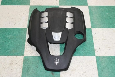 14-17 GHIBLI 3.0L V6 Black Plastic Engine Appearance Trim Cover PanelFactory OEM Foto 1 de 4