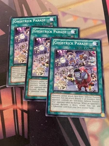YUGIOH - GHOSTRICK PARADE X3 - COMÚN - PRIO - 1ER/ILIMITADO - CASI NUEVO - Imagen 1 de 1