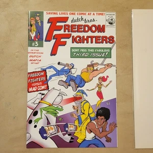 Dutch Bros Freedom Fighters #3, X-Men #1 copertina omaggio, alta qualità ottime condizioni/nm, raro! - Foto 1 di 2