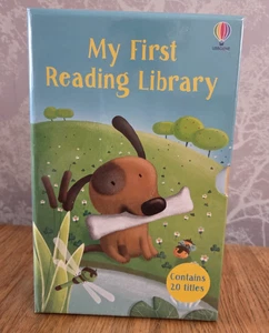My First Reading Library Usborne 20 Bücher Box Set Brandneu & Versiegelt - Bild 1 von 14