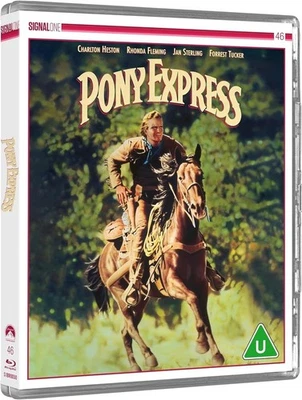 PONY EXPRESS - UK BLU RAY DISC - CHARLTON HESTON - - Image 1 of 2