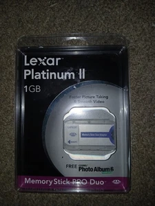 Lexar Platinum 2 Memory Stick Pro - Picture 1 of 2