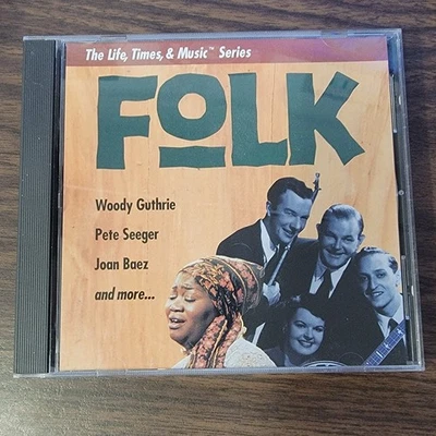 Folk The Life, Times & Music Series CD 1994 Sony Music Folk Foto 1 de 2