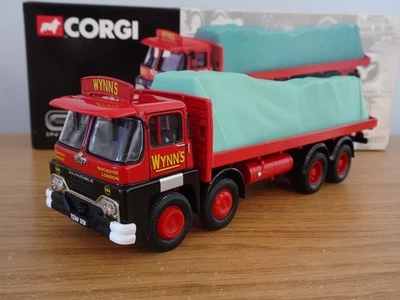 CORGI CLASSICS WYNNS GUY INVINCIBLE 8 WHEEL PLATFORM LOAD TRUCK MODEL 29102 1:50 - Image 1 of 4