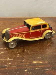 Limousine  in latta con pilota con meccanismo a carica -Germany 1930- cm 20 - Foto 1 di 7
