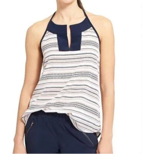 Nuevo con etiquetas Blusa ligera de vacaciones Athleta Coastal Dunes talla XXS de gran tamaño - Imagen 1 de 8