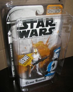 Star Wars Clone Wars The Animated Series Cartoon Network Yellow Clone Trooper  - Imagen 1 de 8