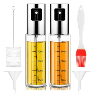 Sprayer Zerstäuber Ölsprüher Ölspender Bürste Trichter Cooking Spray 100m 2Stk - Bild 1 von 6