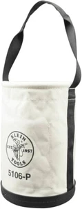 Klein Tools 5109P 6 Canvas with Inside Pocket Wide-Opening Straight-Wall Bucket - Picture 1 of 1