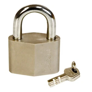 70mm Heavy Duty Solid Steel Padlock with 3 Key Shed Door Gate - Picture 1 of 4
