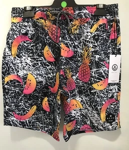 NEFF DAILY HOT TUB SHORT Swim Trunks PASSION FRUIT Size MEDIUM code DD43 NWT - Picture 1 of 3