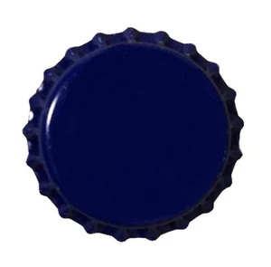 CROWN CAPS MIDNIGHT BLUE 144 STANDARD SIZE 26.5 CAPS FOR SODA AND BEER BOTTLES - Picture 1 of 4