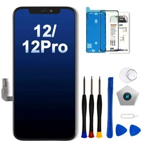 Do iPhone 12 / 12 Pro Ekran Wymiana wyświetlacza LCD Dotykowy digitizer Montaż - Zdjęcie 1 z 6